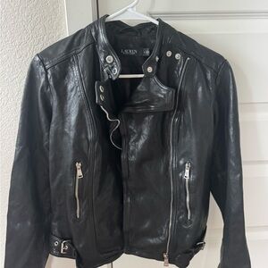 Leather Ralph Lauren Jacket